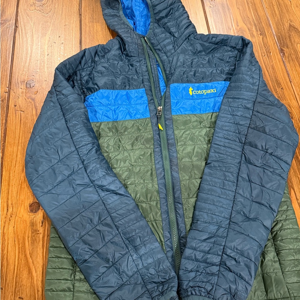 Cotopaxi Men's Blue Quilted Jacket